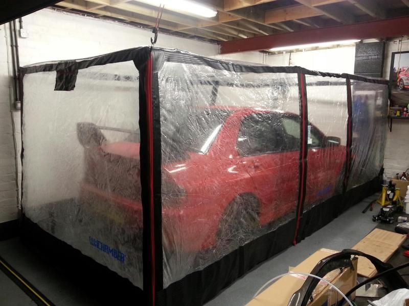 Wet car in garage?? Lancer Register Forum